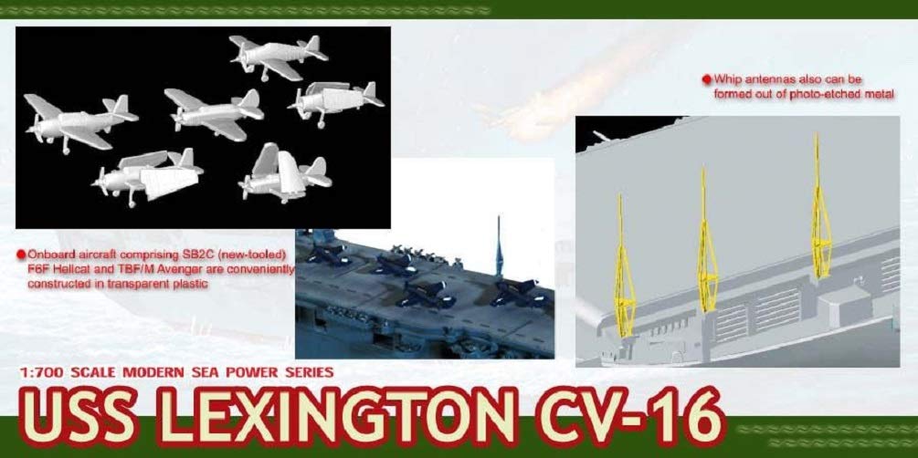 Amazon | サイバーホビー 1/700 WW.II アメリカ海軍 航空母艦U.S.S.